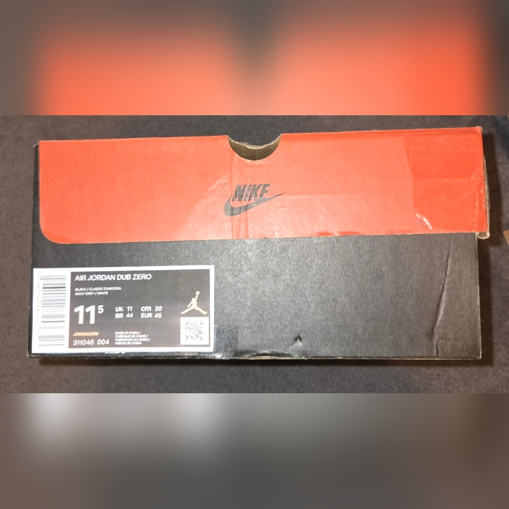 Air Jordan Dub Zero "Classic Charcoal" - Picture 10 of 13